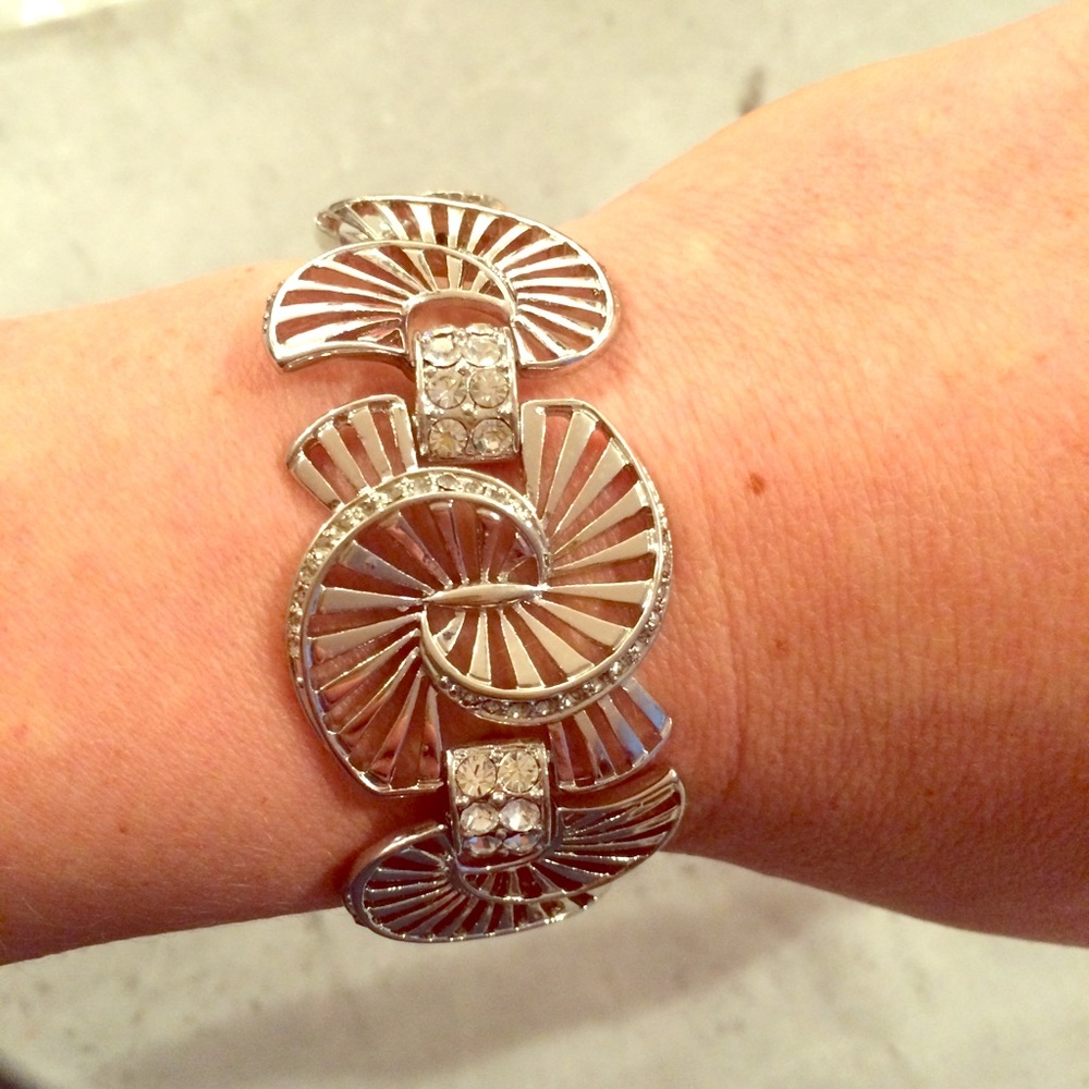Banana republic bracelet Art Deco prom wedding